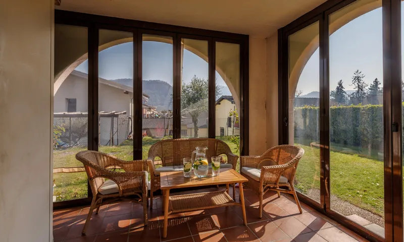 MAGNIFICA CASA DI 7.5 LOCALI CON AMPIO GIARDINO AD AGNO, foto 5