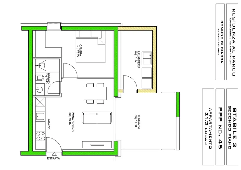 NUOVO APPARTAMENTO 2.5 LOCALI IN EDIFICAZIONE A BIASCA, photo 5