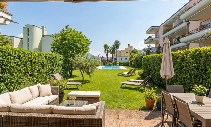RESIDENZA SECONDARIA - 3.5 LOCALI CON GIARDINO A CASLANO, foto 2