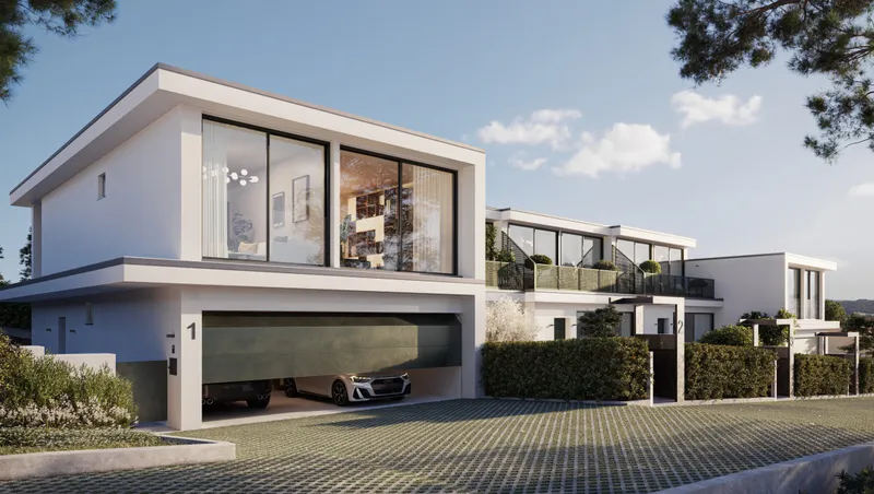 NUOVA E MODERNA VILLETTA DI 5.5 LOCALI CON GIARDINO A MANNO, foto 9