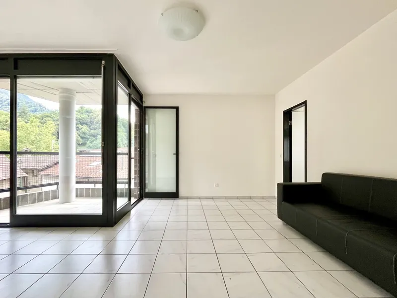 AFFITTASI AMPIO MONOLOCALE ARREDATO CON BALCONE A LUGANO, foto 3