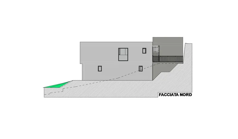 PROGETTO APPROVATO PER MODERNA VILLA DI 4.5 LOCALI A GNOSCA, foto 1