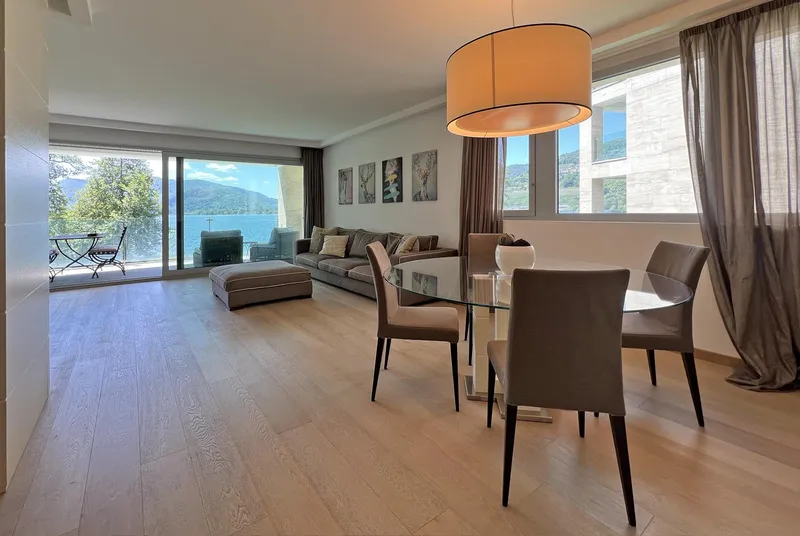 STUPENDO E MODERNO 4.5 CON TERRAZZA E VISTA LAGO A MUZZANO, photo 4