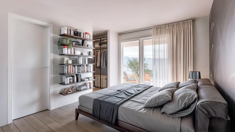 SPLENDIDO NUOVO ATTICO 5.5 LOCALI CON ROOFTOP AD AGNO, foto 6