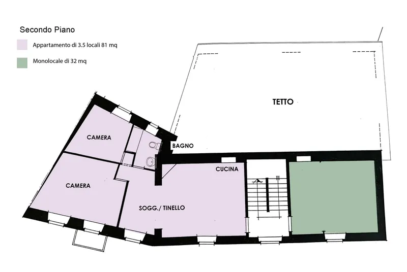 PALAZZINA CON UNITÀ RESIDENZIALI E COMMERCIALI A VACALLO, foto 13