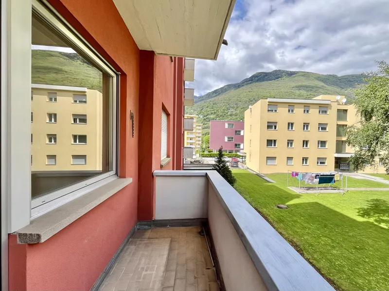 AFFITTASI SPAZIOSO 3.5 LOCALI CON DUE TERRAZZE A BELLINZONA, foto 10