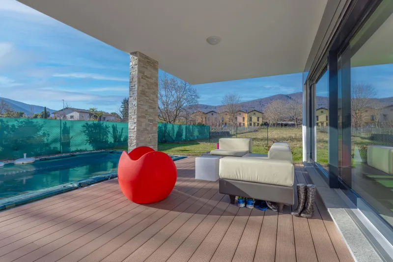 MERAVIGLIOSA VILLA MODERNA 6.5 LOCALI CON PISCINA A MAGLIASO, Foto 4
