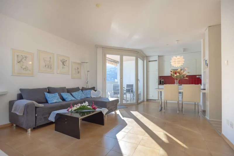 SPLENDIDO 3 LOCALI CON GIARDINO E VISTA APERTA A PONTE TRESA, foto 1