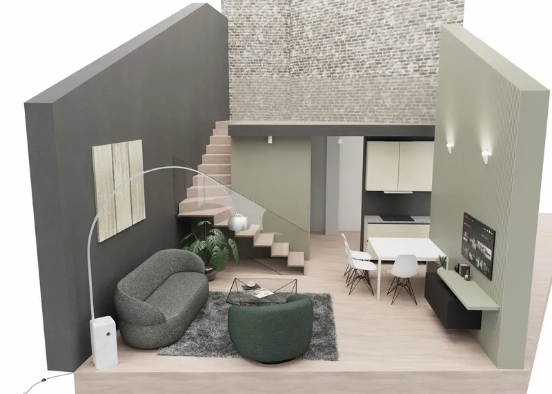 STABILE DA RISTRUTTURARE CON PROGETTO A GENESTRERIO, foto 1