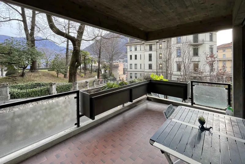 ELEGANTE E LUMINOSO 2.5 LOCALI CON TERRAZZA A LUGANO LORETO, photo 4