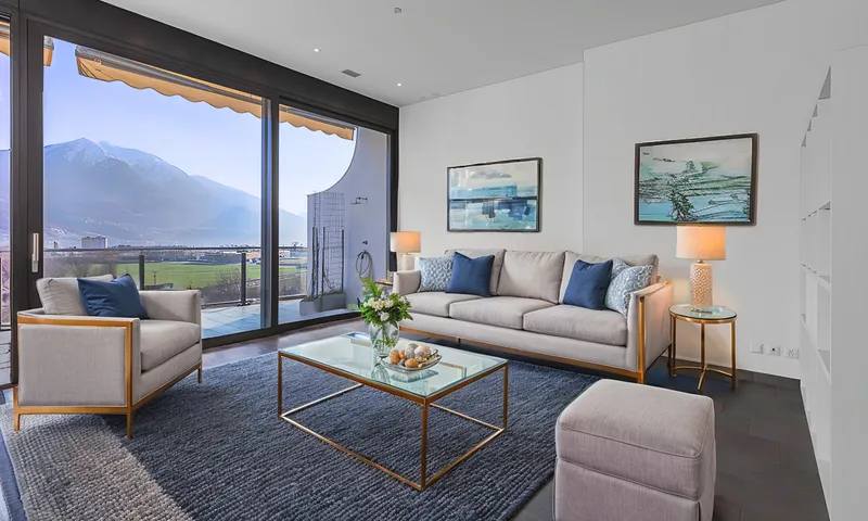 STUPENDO ATTICO 3.5 LOCALI CON TERRAZZA VISTA LAGO A LOCARNO, foto 3