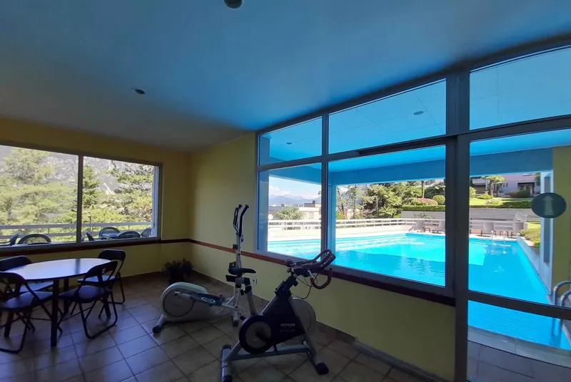 AFFITTASI 2.5 VISTA LAGO CON GIARDINO E PISCINA A BISSONE, foto 8