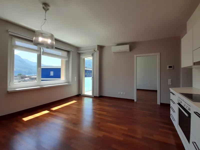 AFFITTASI 3.5 LOCALI ARREDATO CON TERRAZZA A LUGANO CENTRALE, foto 4
