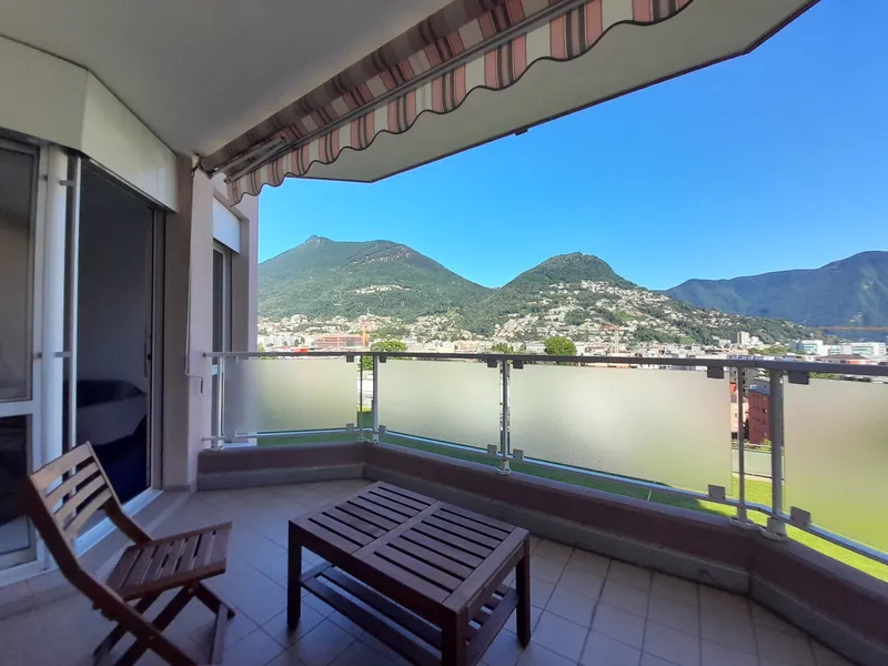 AFFITTASI COMODO 2.5 LOCALI ARREDATO VISTA LAGO A LUGANO, foto 2
