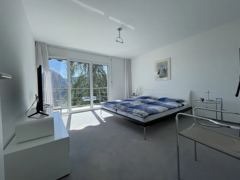 VILLA 4.5 CON SPLENDIDA VISTA LAGO A 10 MINUTI DA LUGANO, foto 10