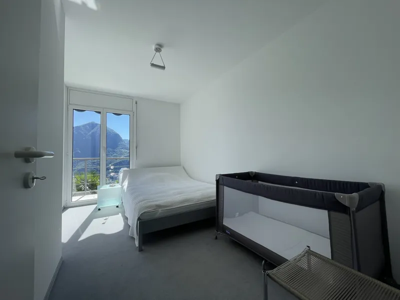 VILLA 4.5 CON SPLENDIDA VISTA LAGO A 10 MINUTI DA LUGANO, foto 13
