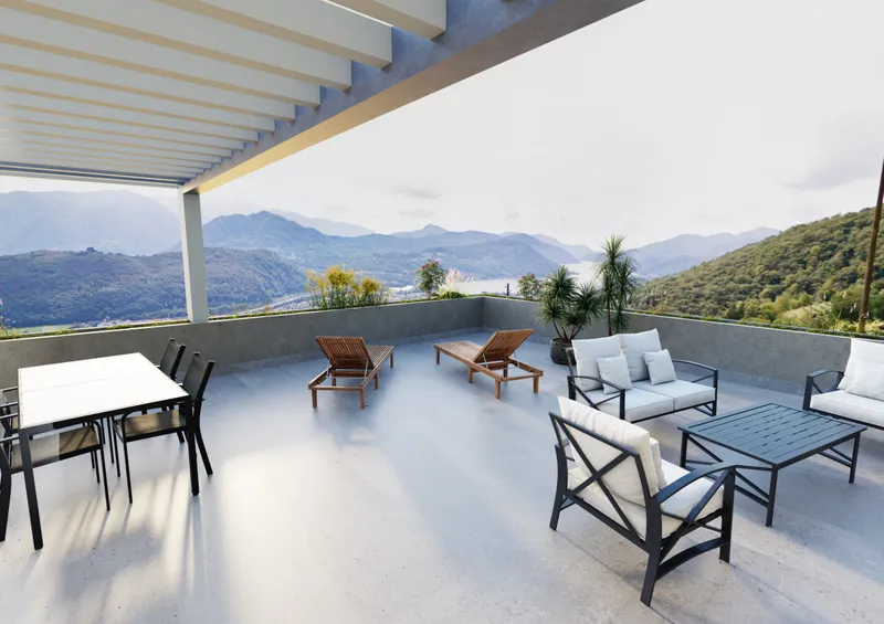 TERRENO EDIFICABILE R2 VISTA LAGO CON PROGETTO A CADEMARIO, foto 5