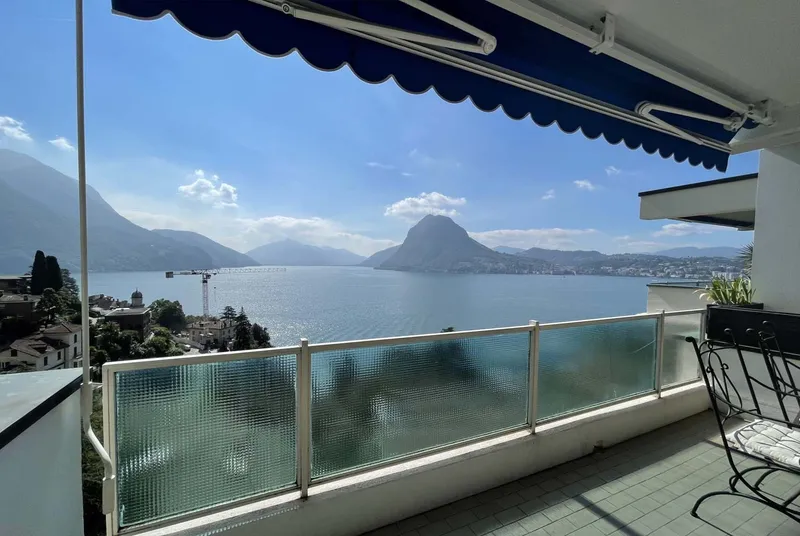 AMPIO ATTICO VISTA LAGO DI 4.5 LOCALI A LUGANO CASTAGNOLA, foto 3