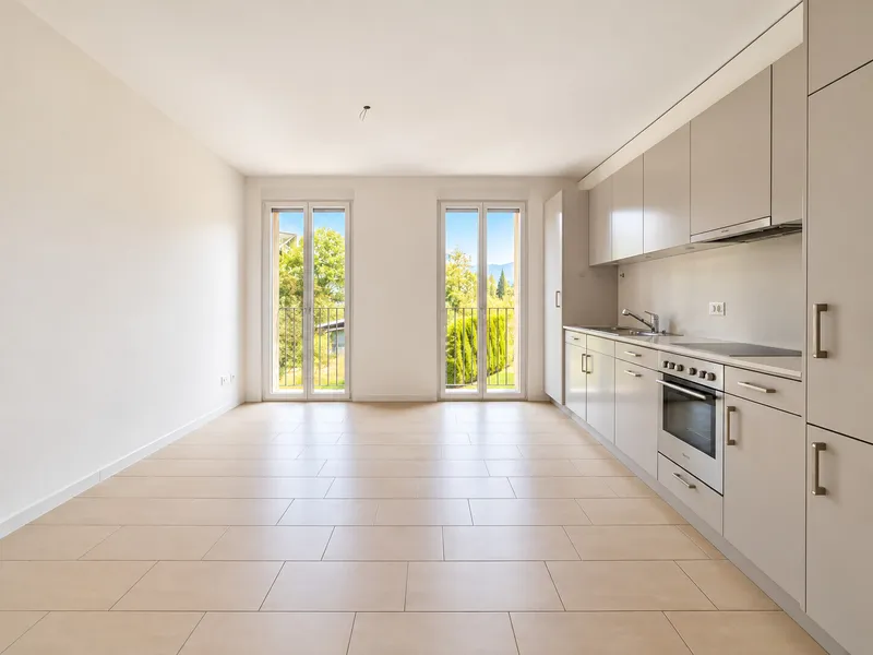 AFFITTASI MODERNO 3.5 LOCALI CON PARCO RESIDENZIALE A STABIO, foto 4