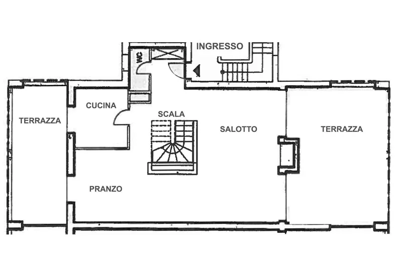 ATTICO DUPLEX VISTA LAGO 5.5 LOCALI FRONTE LAGO A MAROGGIA, foto 9