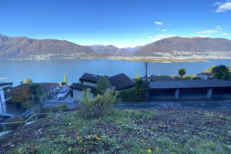 AFFARE - TERRENO EDIFICABILE VISTA LAGO A GERRA GAMBAROGNO, foto 2