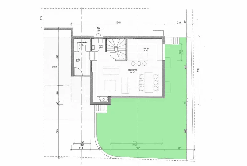 CASA GEMELLA UNIFAMILIARE 5.5 LOCALI CON GIARDINO A LUGANO, Foto 6