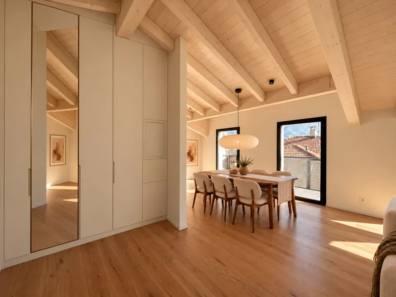 STUPENDO ATTICO VISTA LAGO DI NUOVA COSTRUZIONE A MASSAGNO, foto 8