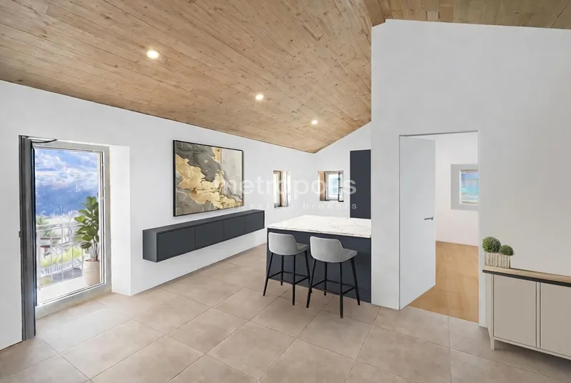 APPARTAMENTO 3.5 DI CHARME IN CASA CARATTERISTICA AD AROGNO, foto 2